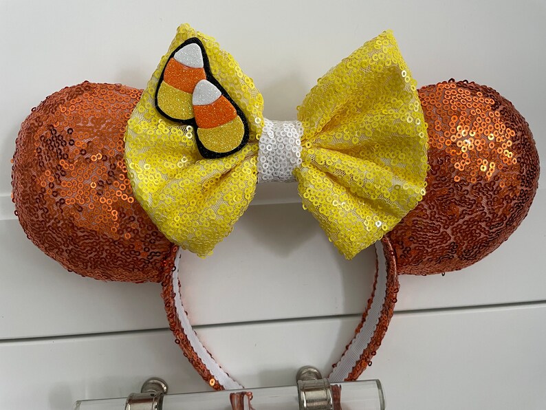 Halloween Candy Corn Headband Ears image 2