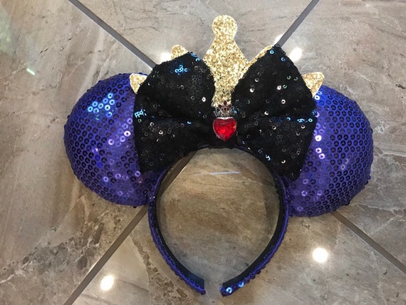 Evil Queen themed Minnie Mouse Ears Etsy