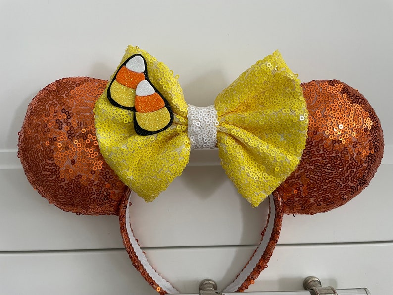 Halloween Candy Corn Headband Ears image 6