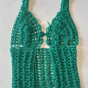 The Siren Top Digital Crochet Pattern Lace Tank Top - Etsy