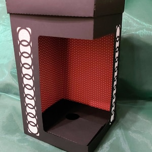 Gin Wine Glass / Calice Display Box (Extra Large) file di taglio digitale