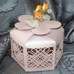 Entwined Hearts Collection Favor Favor Box No 2 - digitale Download Datei svg/studio