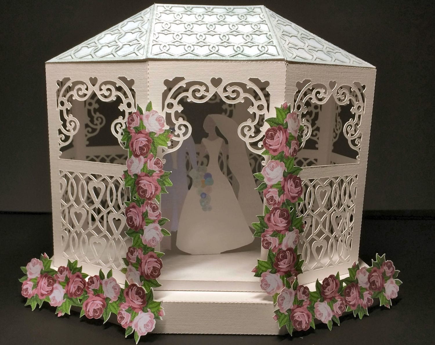 Download 3d Model Gazebo With Presentation Box Silhouette Studio Svg Etsy
