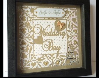 Decorative Wedding Day Cutting file  -  digital download file svg /studio