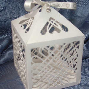 Entwined Hearts Collection Favor Favor Box No 1 - digitale Download Datei svg/studio