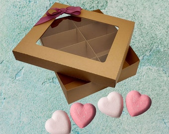 Wax Melt / Soap / Confectionery Packing Presentation box  SVG - STUDIO and FCM digital cutting file