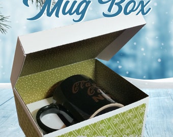 Mug  Gift Box   A3 card required - digital cutting file