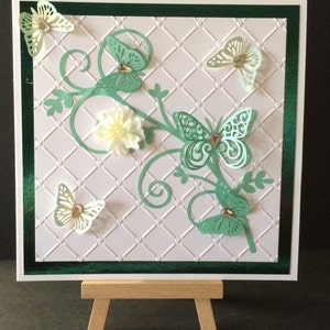 Butterfly Twirl topper  - embellishment   SVG format cutting file