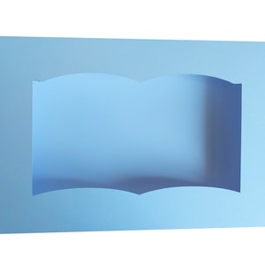 Grote kaart - Geschenkdoos 7 x 11 x 1 inch SVG - STUDIO en PDF digitaal bestand