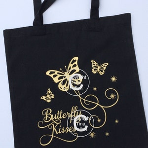 Butterfly Kisses Word Art - vinyl - papercut  SVG format  - cricut ready and SCAL4 commercial use