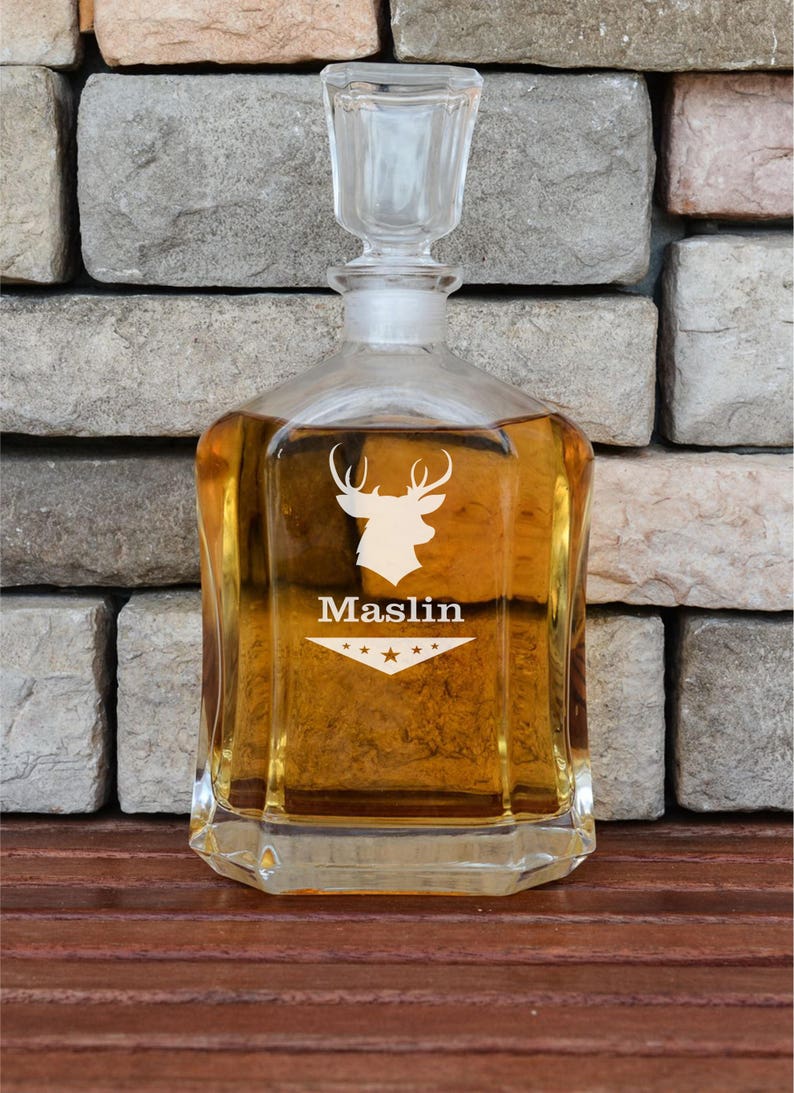 Boyfriend Gift Christmas Gift for Him Whiskey Decanter Set