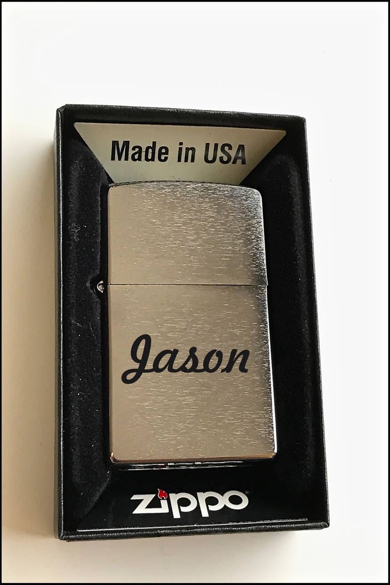 Zippo Lighter Christmas Zippo Engraved Lighter Monogram Etsy