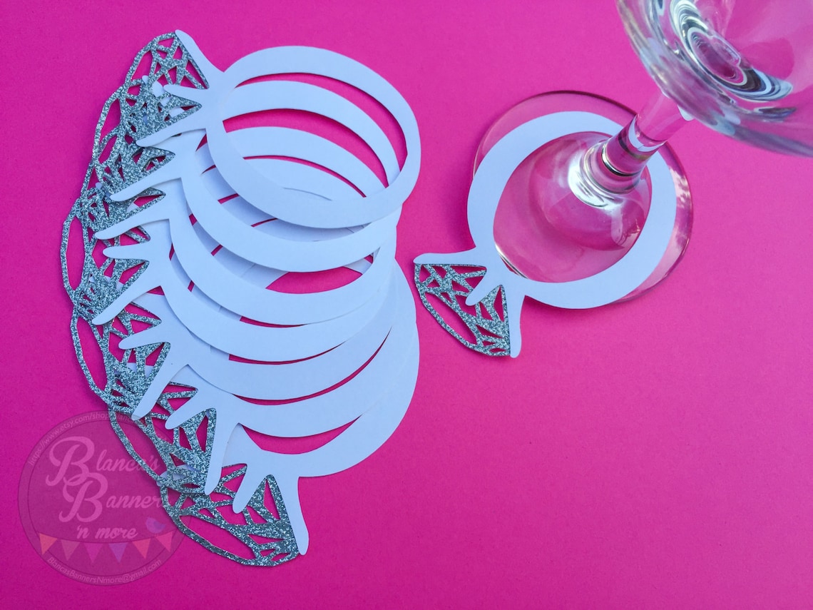 Printable Ring Wine Marker