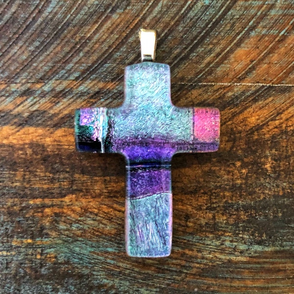 Glass cross Pendants