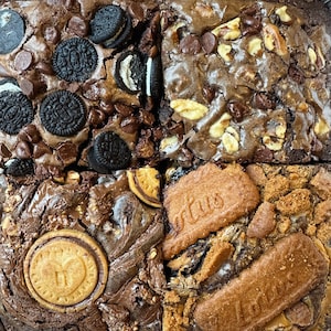 4-Pack Assorted Brownies