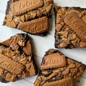 Biscoff (Cookie Butter) Brownies