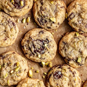 Chocolate Chip Pistachio Cookies