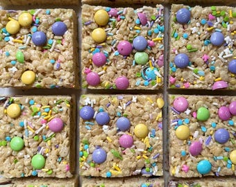 Spring Krispie Treats