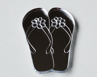 flip flops with flowers on top uk