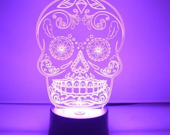 Art Plates NL-941 Fancy Skull Night Light Art Plates NL-941 Fancy Skull Night Light