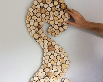 Wood Slice Wall Art