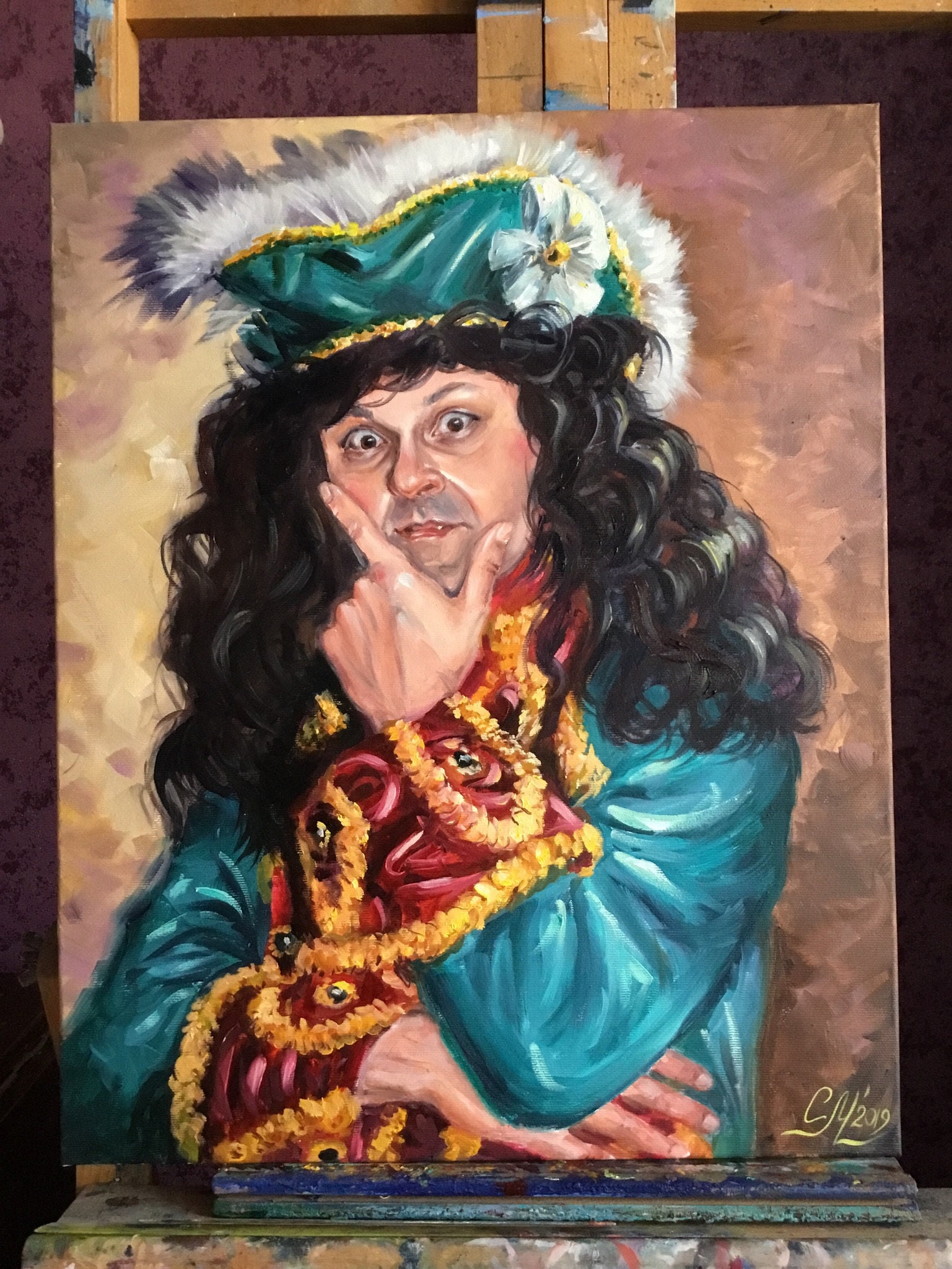 Art commission portrait painting commission art custom Etsy