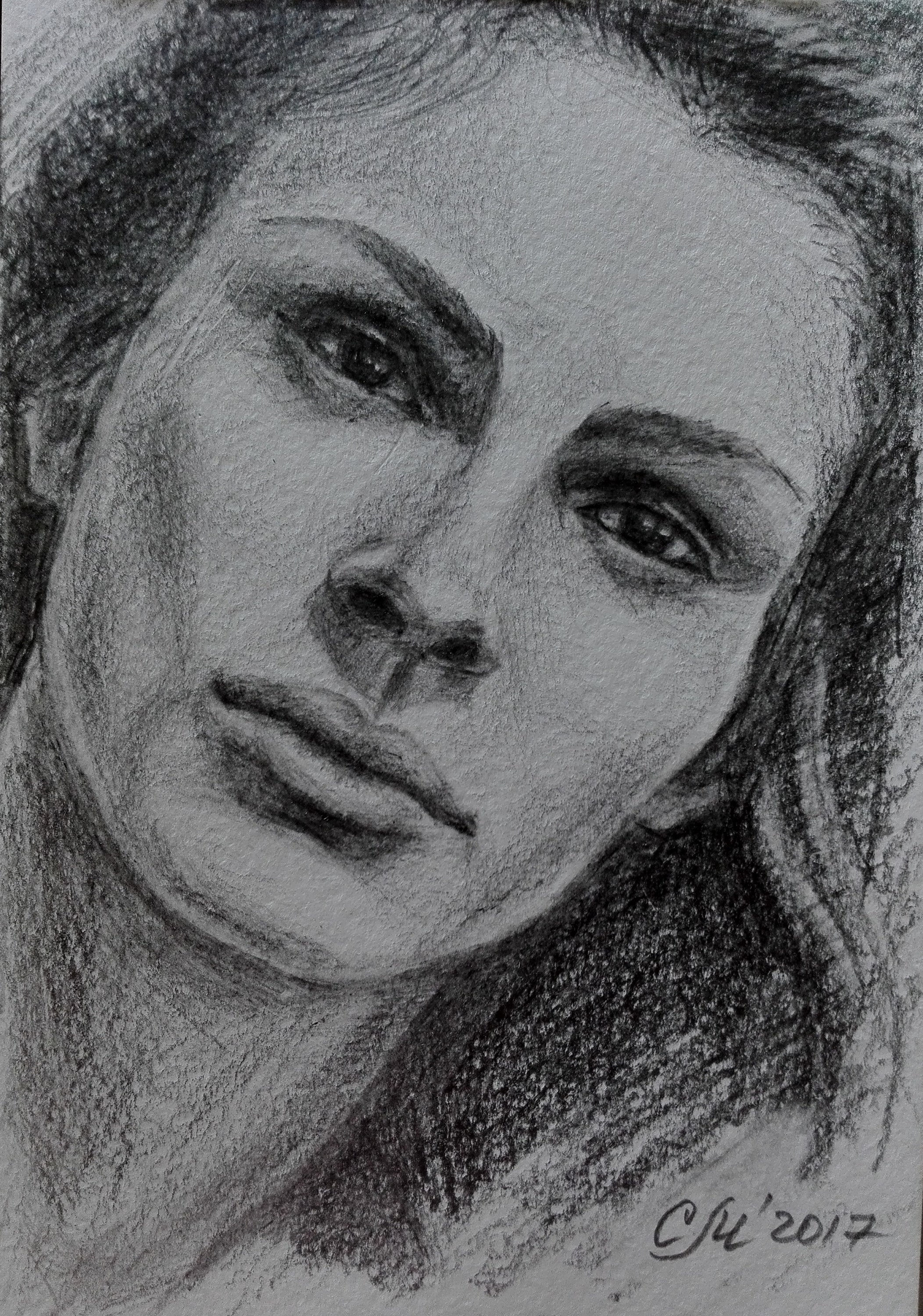 Original Graphite Pencil portrait celebrity portrait drawing Etsy