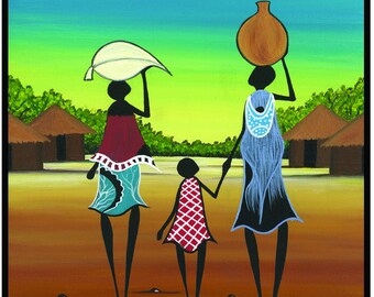 Motherland 11x14 inches