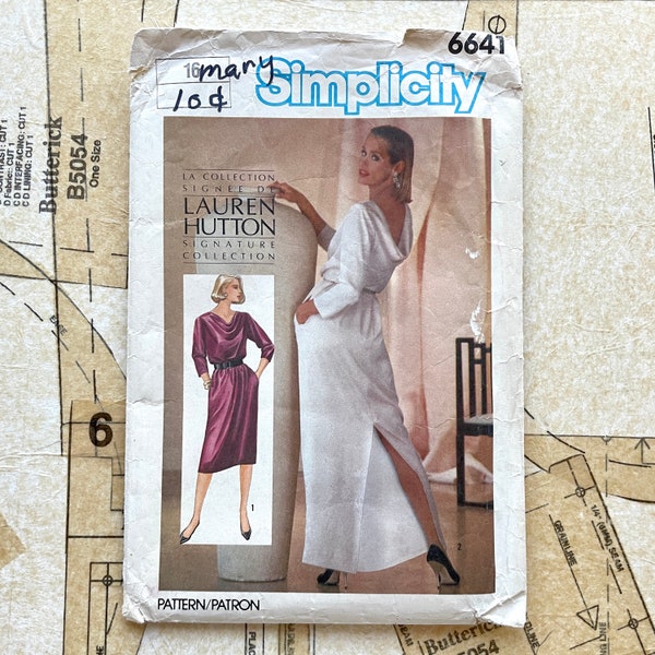 Draped Dress Pattern - Etsy
