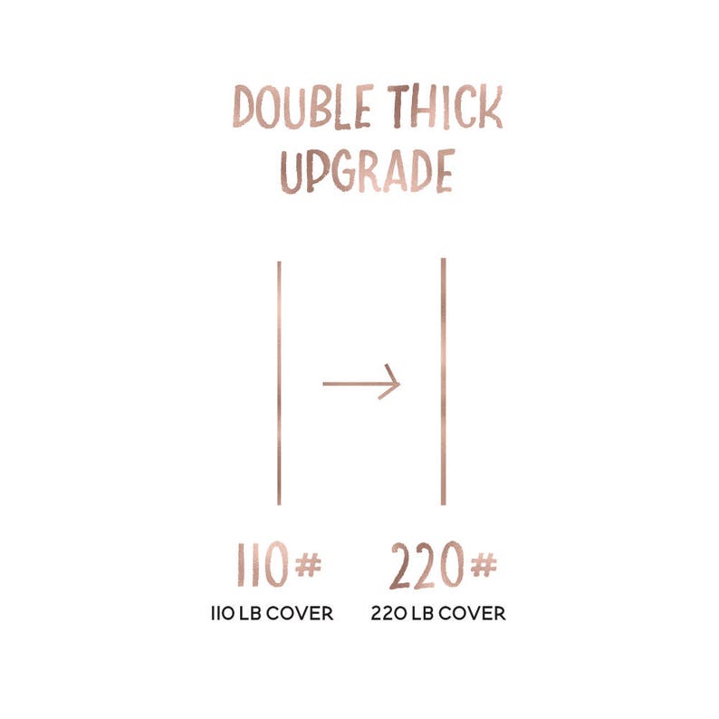 UPGRADE: Double Thick Card Stock image 1