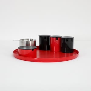 Stelton Serving Tray and Service Set by Erik Magnussen, Denmark, 1970&#39;s