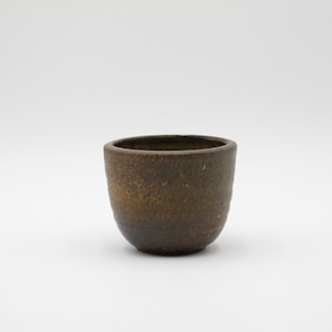 Mobach Small Earthy Glazed Ceramic Pot