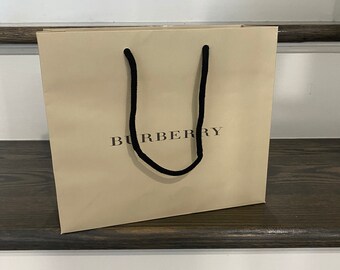 burberry paper bag