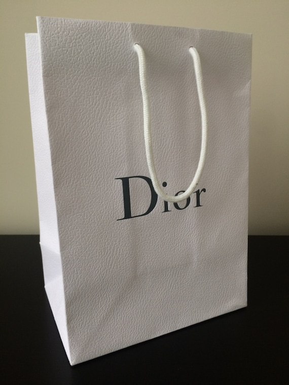 dior paper shopping bag