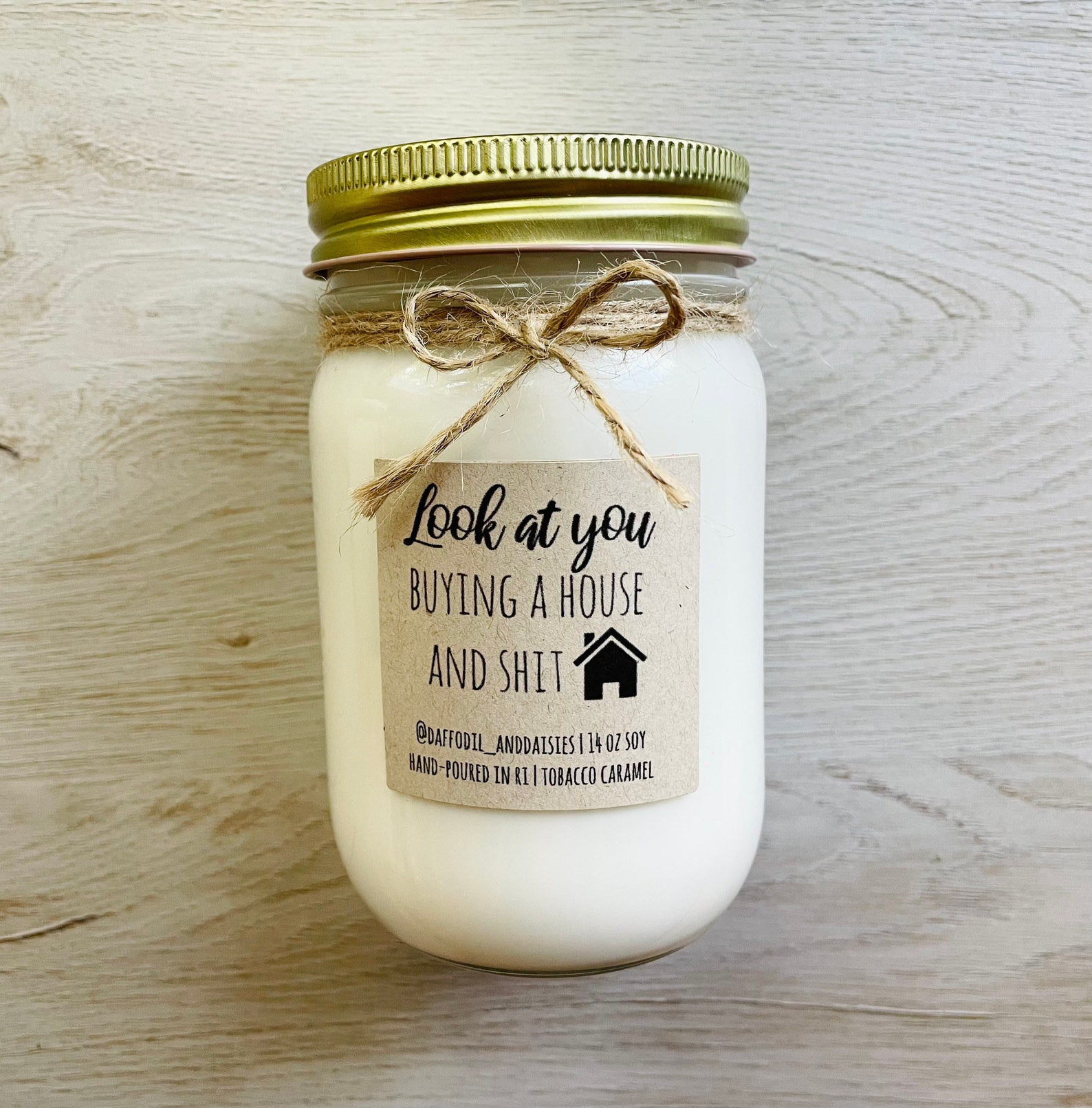 New Homeowner Candle Homeowner Gift Housewarming Gift Etsy