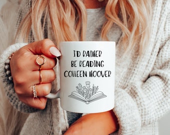 Colleen Hoover Merch, Colleen Hoover Mug, Book Lover Mug, Bookish Mug, Bookish, Colleen Hoover, Large Coffee Mug, Gift for Her