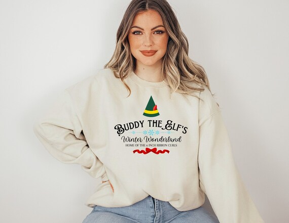 Buddy the elf hot sale sweatshirt