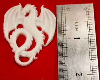 Flexible furniture appliques dragon decor decoration decoupage decor scrapbooking embellishments paintable
