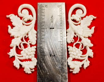Flexible furniture appliques shabby chic decor decoration decoupage decor scrapbooking embellishments paintable