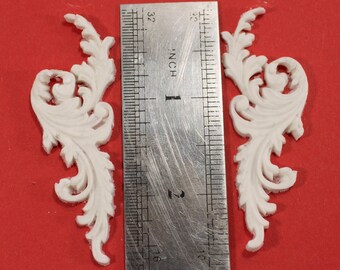 Flexible furniture appliques shabby chic decor decoration decoupage decor scrapbooking embellishments paintable