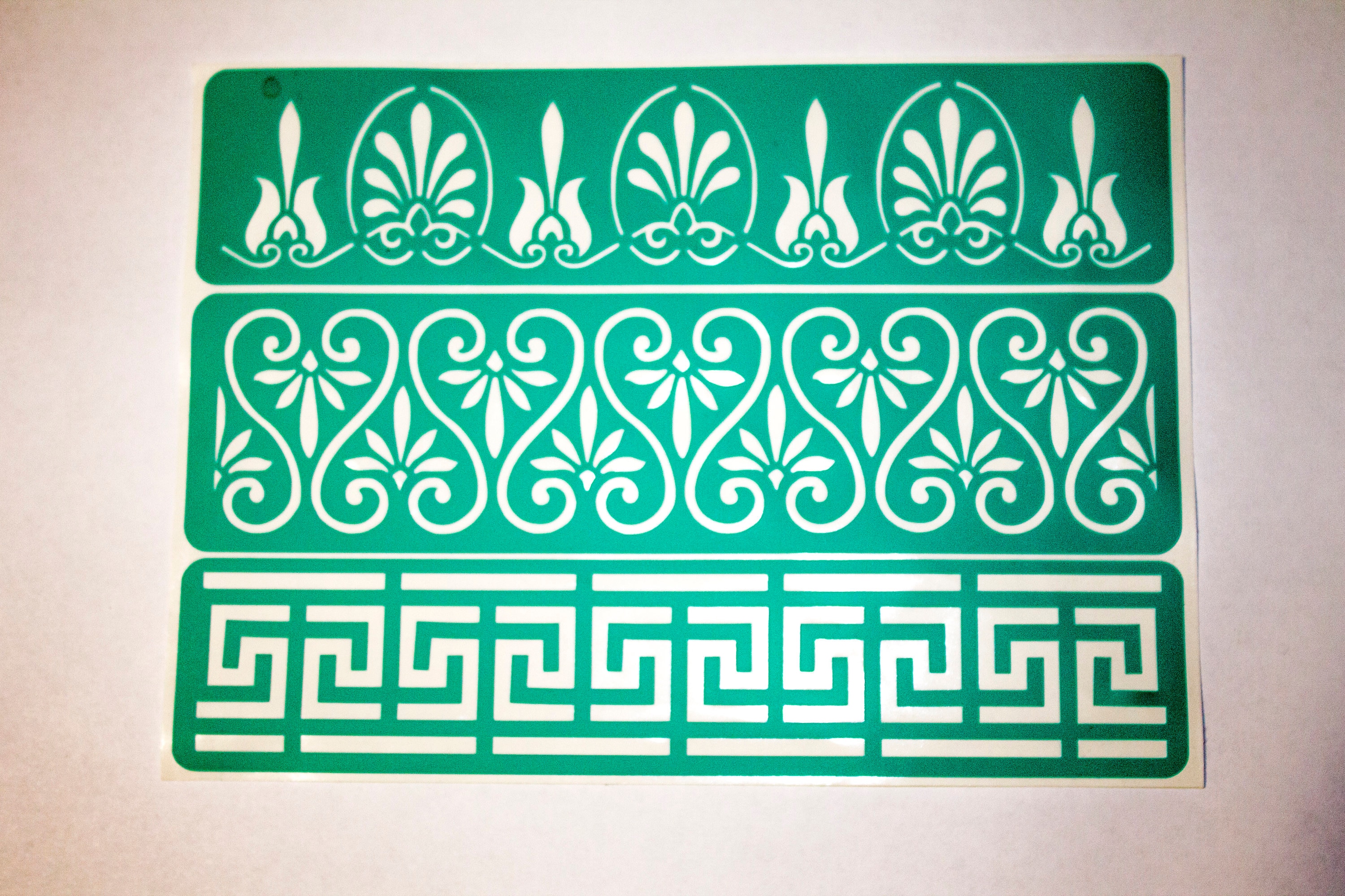 Reusable Stencil Greek stencil for art Greece stencil for Etsy