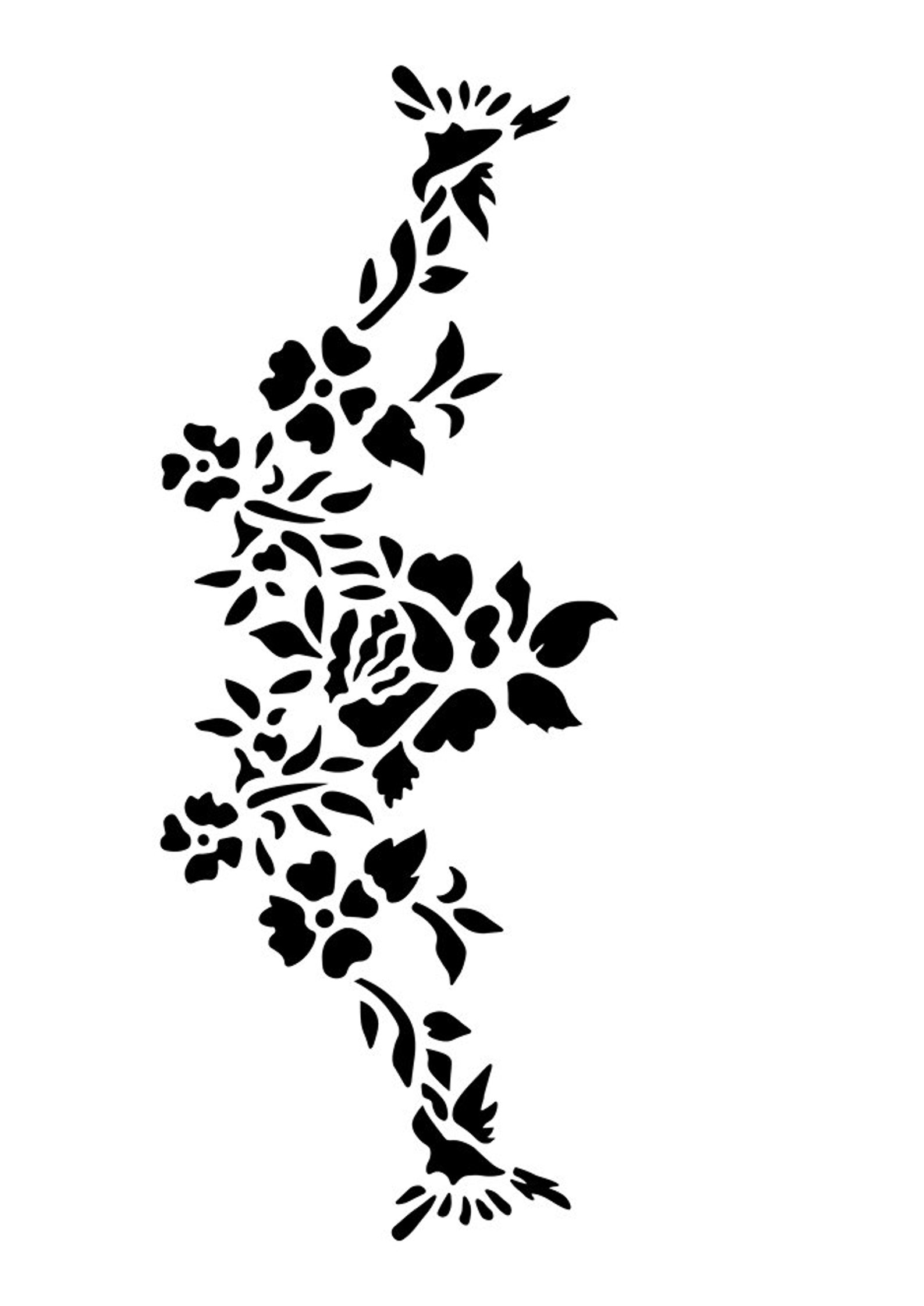 Reusable self adhesive stencil for art painting wood signs Etsy