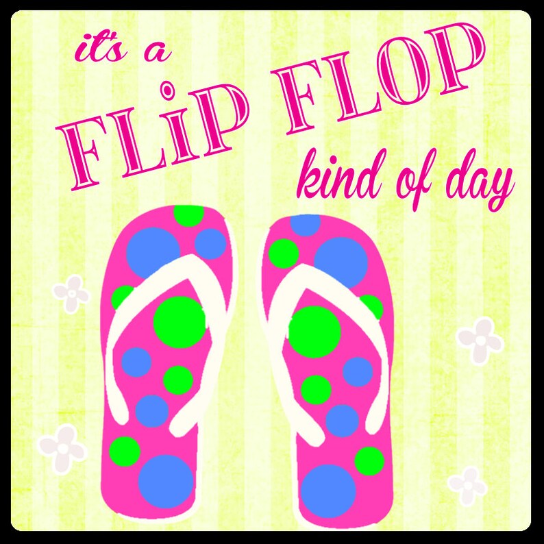 Flip Flop Summer Wreath Sign Metal Sign for Decor Wreath | Etsy