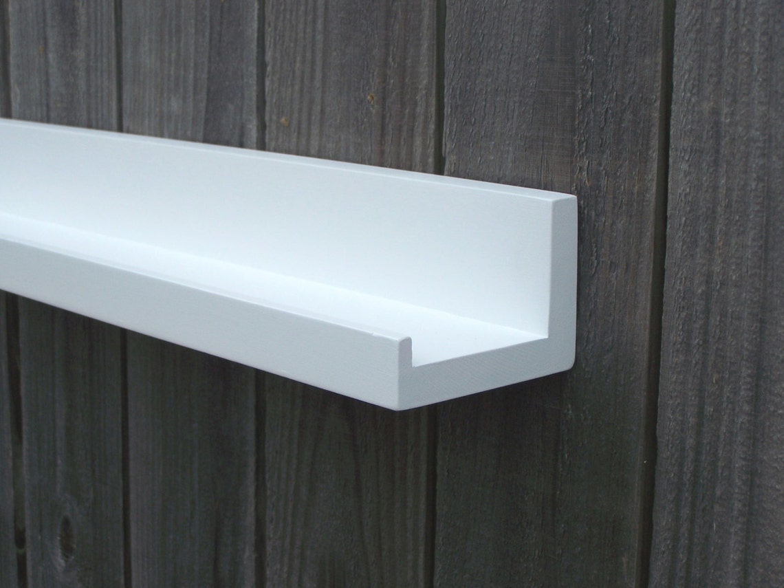 44", 46", 48", or 50 Inch Floating Ledge Shelf, You Choose Your Length ...