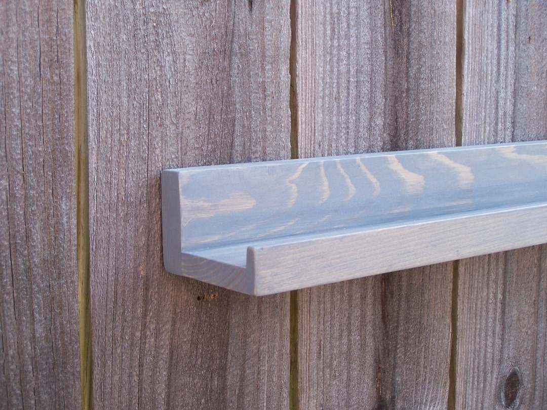 Narrow 12 14 16 or 18 Inch Floating Ledge - Etsy