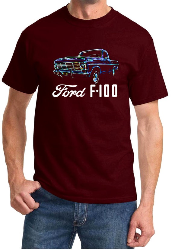 Shift Shirts to The Masses Ford 67 F100 Pickup Inspired Unisex T-Shirt