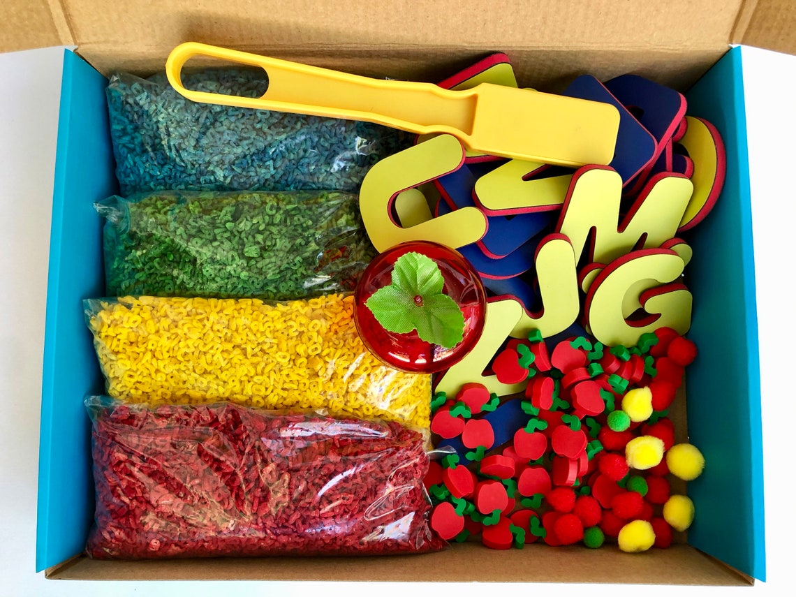 Back to School Sensory Kit Sensory Box Sensory Bin Etsy