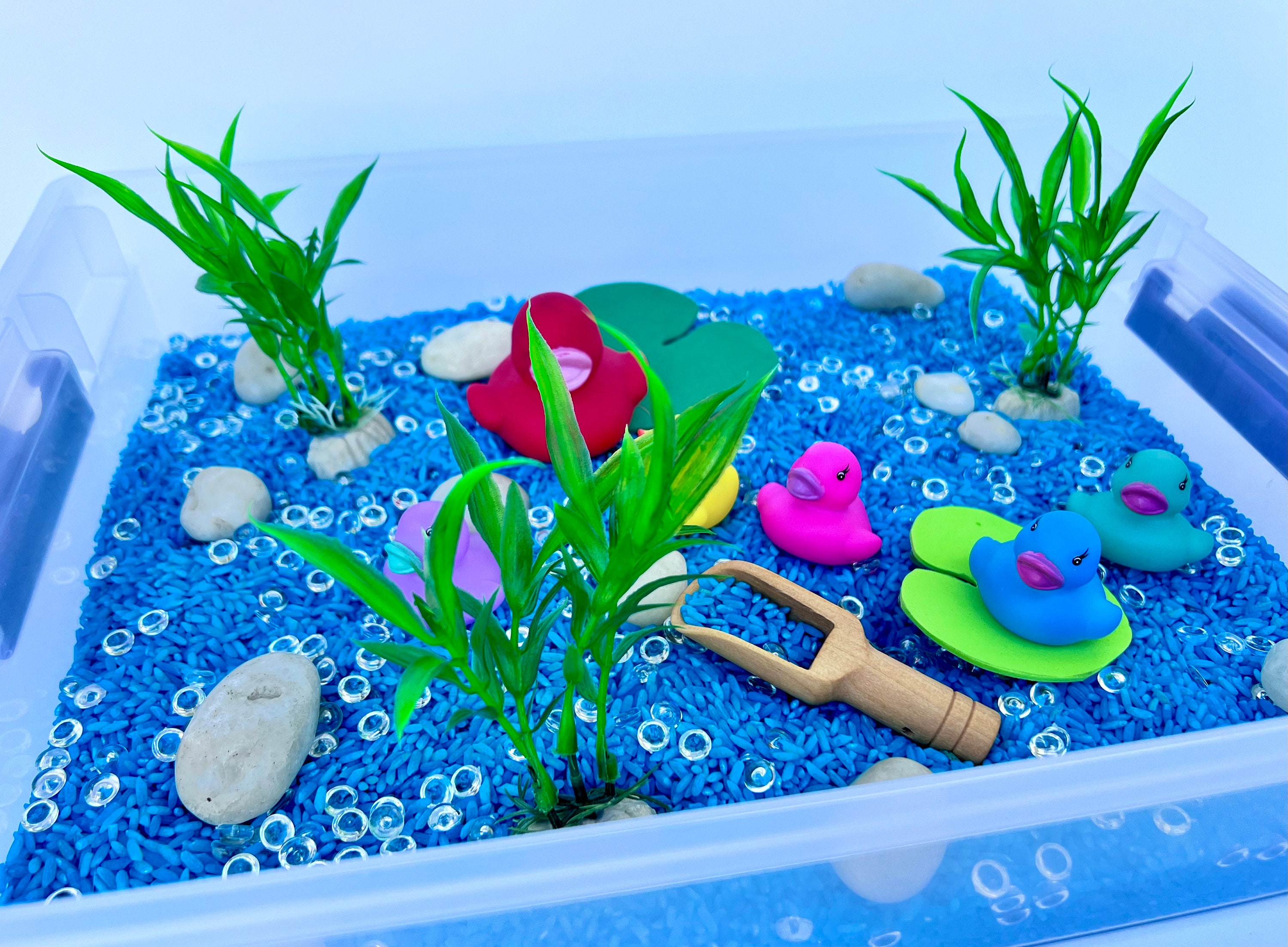 5 Little Ducks Sensory Kit, Five Ducks Sensory Box, Ducklings Sensory ...