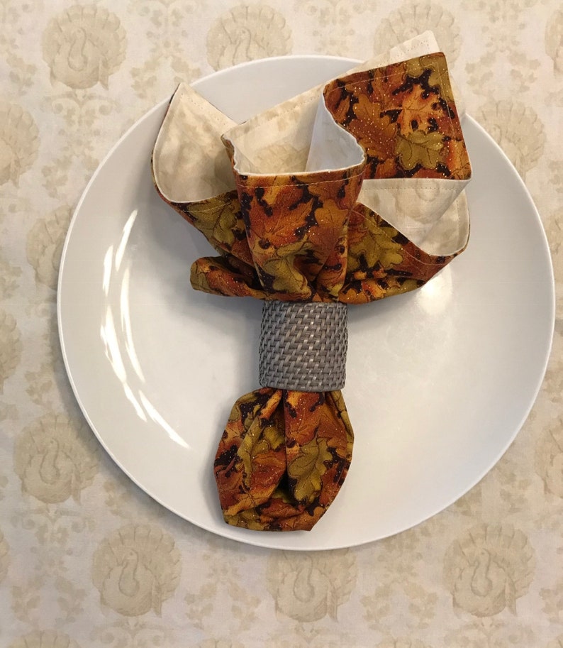 Fall Fabric Napkins set of 2