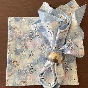 Disney Olaf Ice Breaker Fabric Napkins (set of 2)